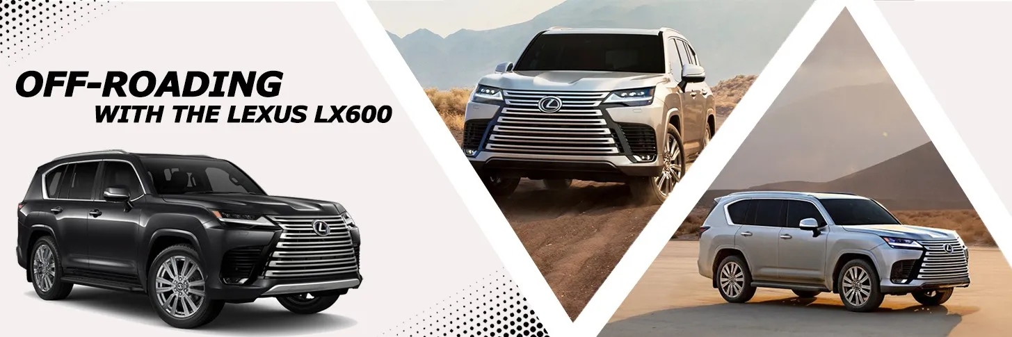 2023 Lexus LX600 : Off-Roading With The Lexus LX600 | Sahara Motors Dubai